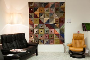 Sabine Cibert- Log cabin light show - exposition