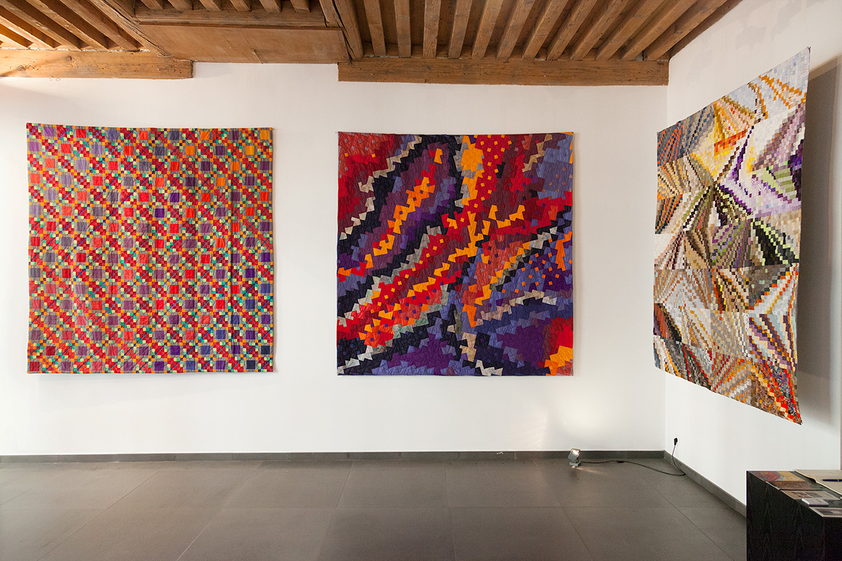 sabine cibert, art contemporain, art textile grands formats, Showroom Galerie 7 partitions textiles, itinéraire grand format,
