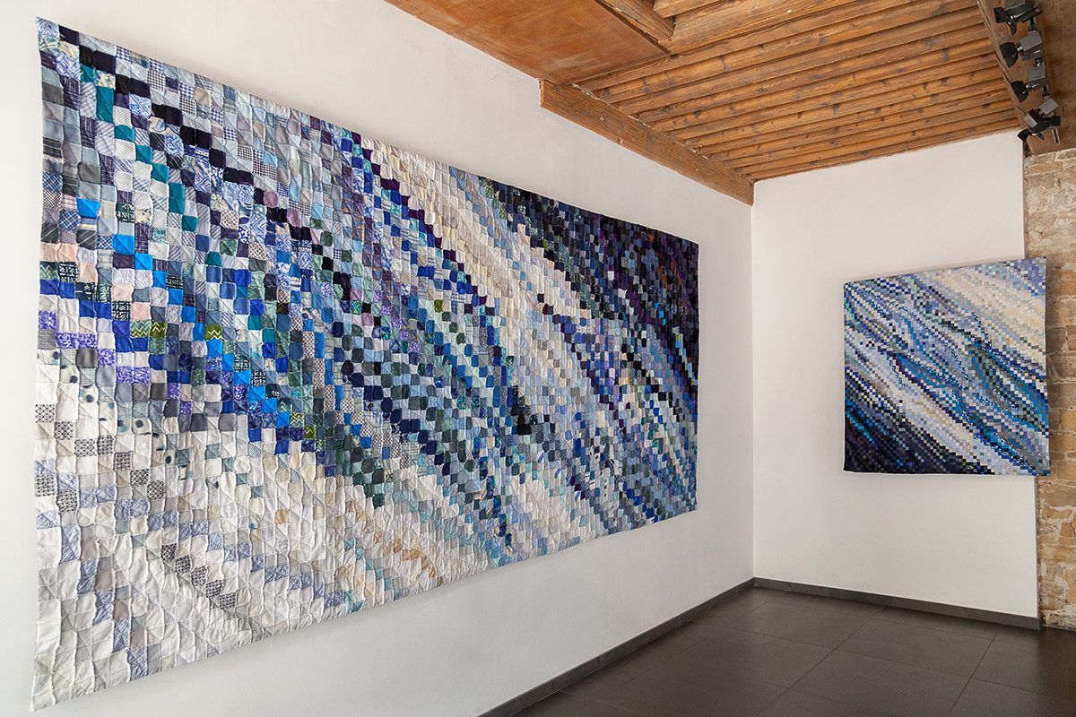 Sabine Cibert - Eau vive 2 et Eau vive 1 - exposition