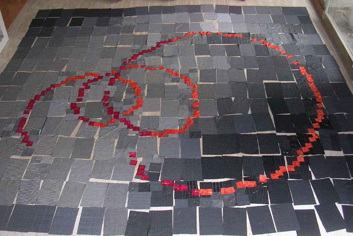 Sabine Cibert - Espace-temps 1 - conception