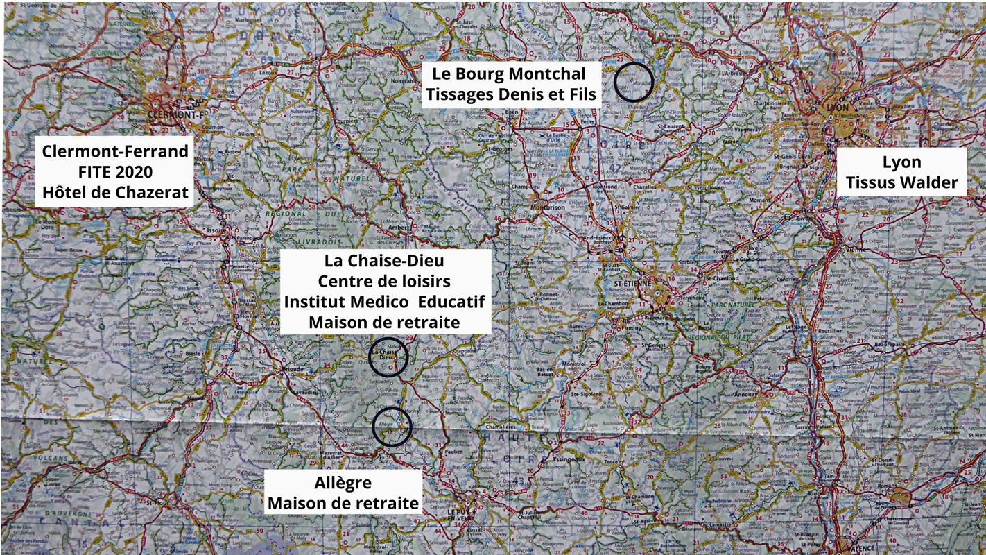 Regards textiles sur les tapisseries de la Chaise-Dieu - participants