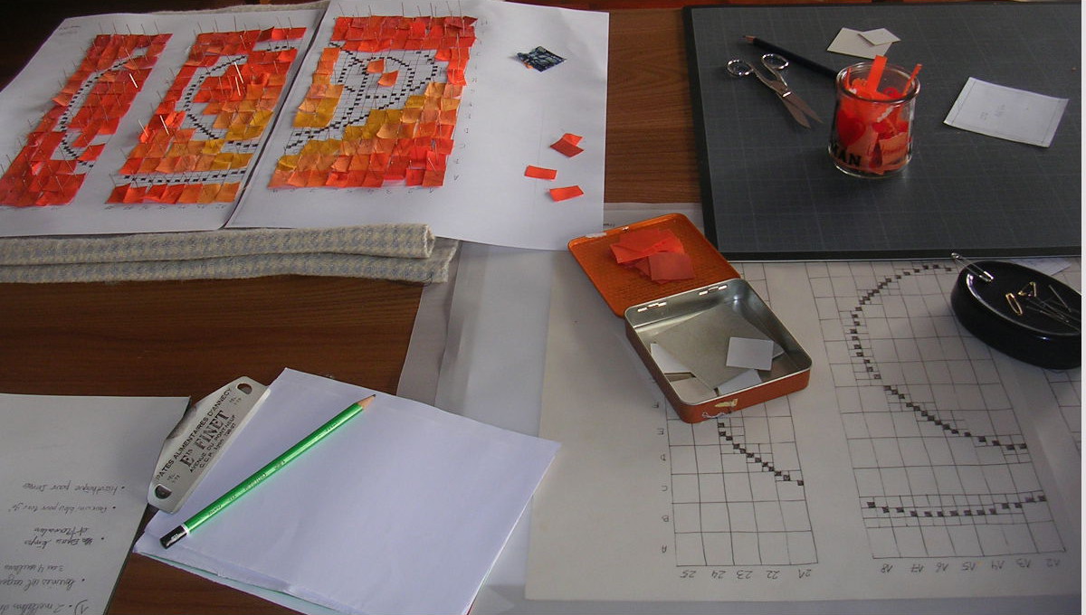 Sabine Cibert - Espace-temps 6 - conception