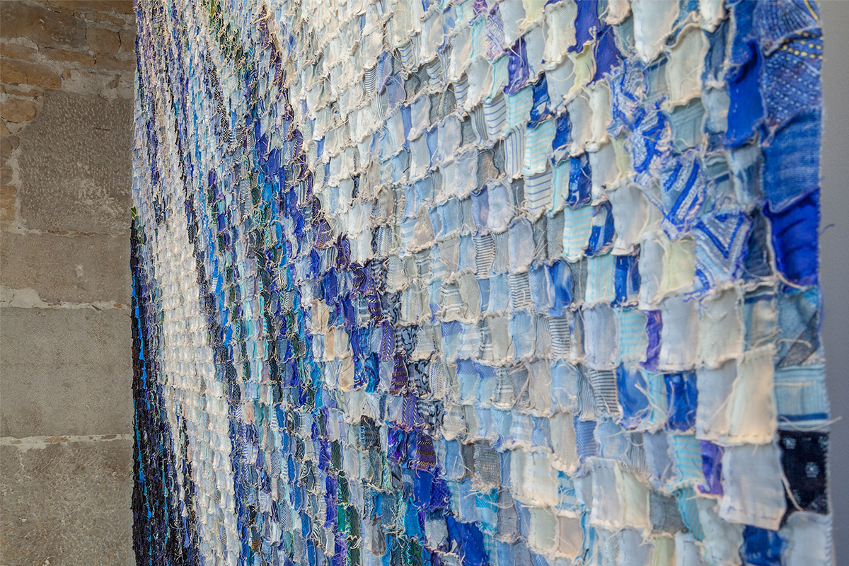 en Résonance avec la Biennale de Lyon 2017art textile, sabine cibert, art contemporain, Showroom Galerie 7 art textile grands formats, exposition émergences