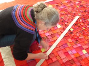 Throb 2 | quilting | Sabine Cibert