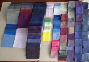 Des ronds dans l'eau - répertoire textiles | Sabine Cibert
